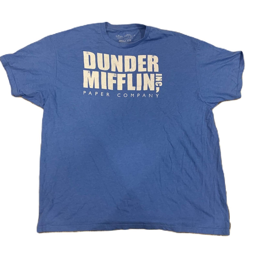 The Office‎ Dunder Mifflin Paper Company Ripple Junction T-Shirt Men's Size XXL